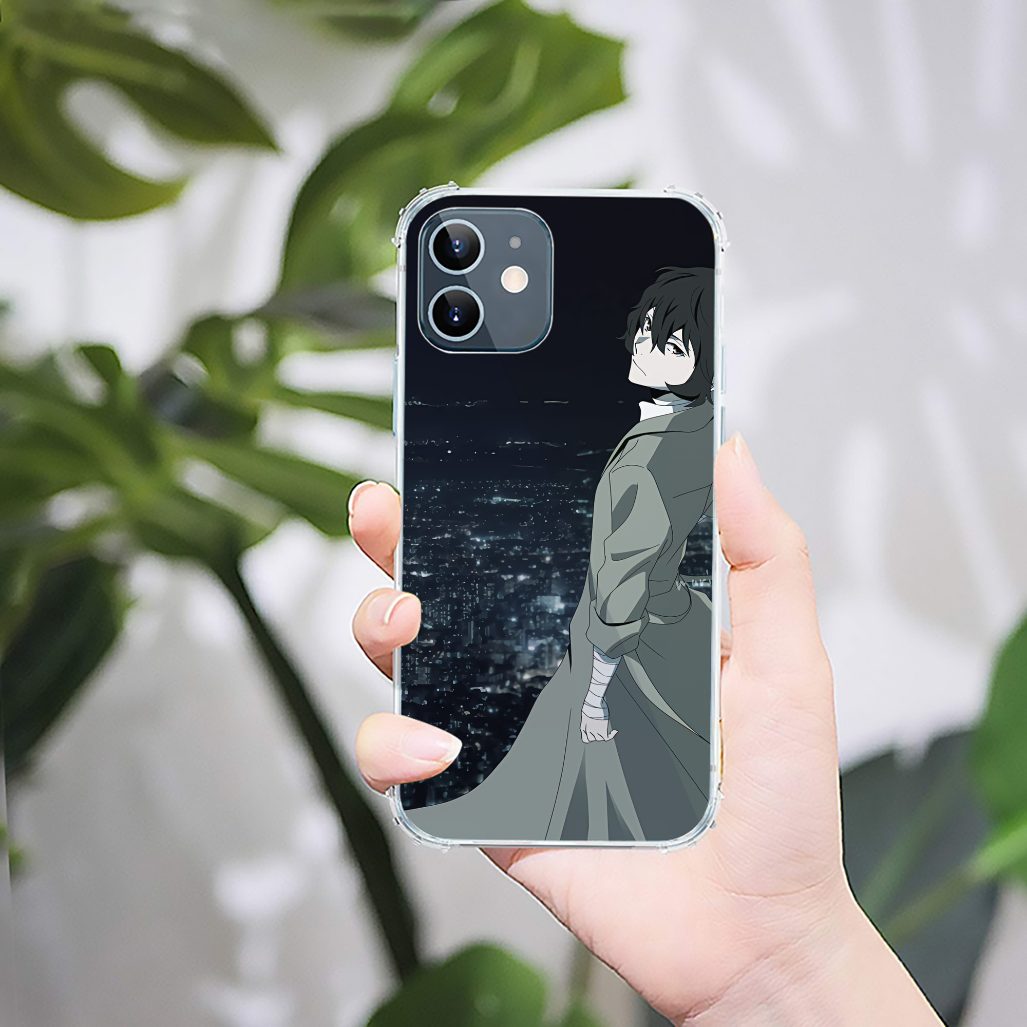（画像用） 文豪ストレイドッグス Bungo Stray Dogs 【iPhone 12シリーズ対応】透明スマホケース（クリアソフトケース）